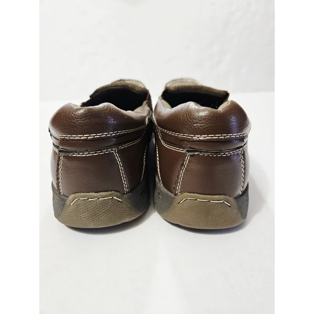 Dr Scholls 42J-D6 Men's Brown Comfort Leather Slip On Casual Loafer‎ Size 13 D